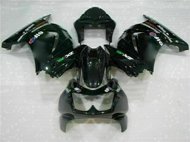 Noir Kit Carénages Motos Complet Kawasaki EX250 2008-2012 Noir Kit Carénages Motos Complet Kawasaki EX250 2008-2012