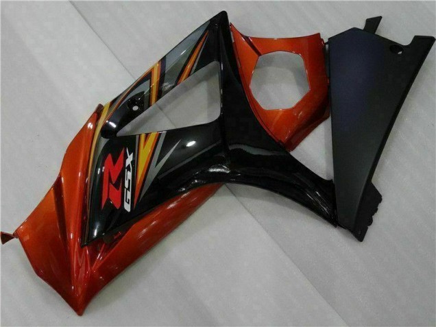 Noir Kit Carénages Motos Complet Suzuki GSXR 1000 K7 2007-2008 Noir Kit Carénages Motos Complet Suzuki GSXR 1000 K7 2007-2008