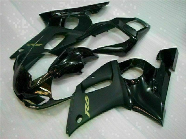 Noir Kit Carénages Motos Complet Yamaha R6 1998-2002 Noir Kit Carénages Motos Complet Yamaha R6 1998-2002