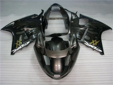 Noir Kit Carénages Motos Honda CBR 1100 XX 1996-2007
