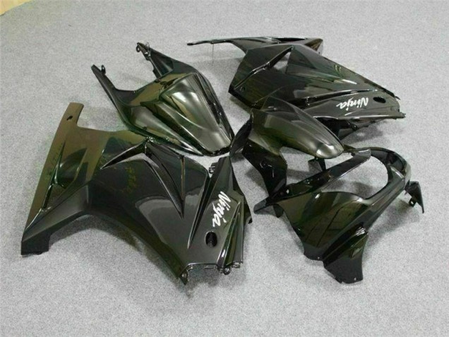 Noir Kit Carénages Motos Kawasaki EX250 2008-2012 Noir Kit Carénages Motos Kawasaki EX250 2008-2012
