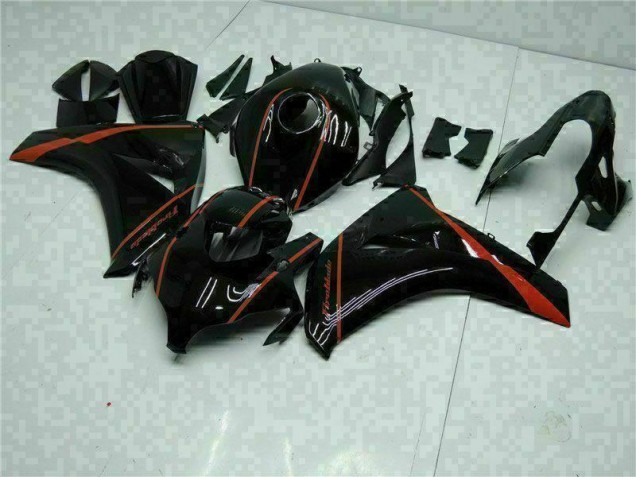Noir Kit Carénages Motos & Plastique Honda CBR 1000 RR 2008-2011 Noir Kit Carénages Motos & Plastique Honda CBR 1000 RR 2008-2011