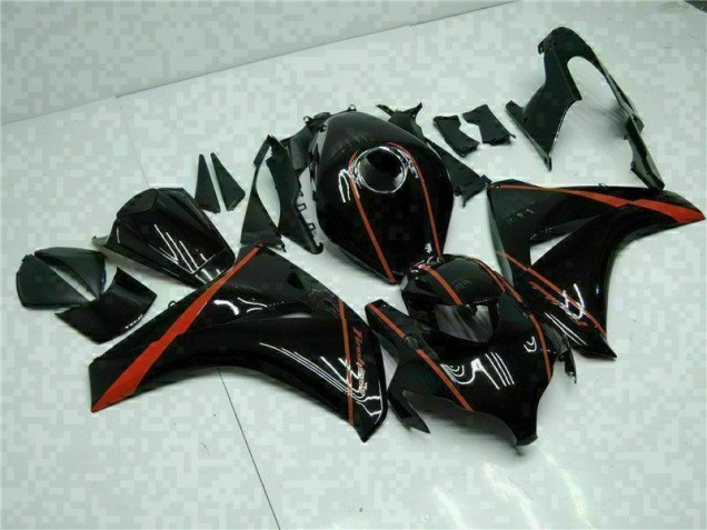 Noir Kit Carénages Motos & Plastique Honda CBR 1000 RR 2008-2011 Noir Kit Carénages Motos & Plastique Honda CBR 1000 RR 2008-2011