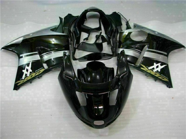 Noir Kit Carénages Motos & Plastique Honda CBR 1100 XX 1996-2007 Noir Kit Carénages Motos & Plastique Honda CBR 1100 XX 1996-2007