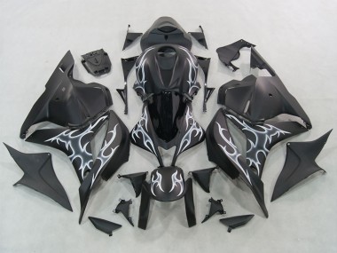 Noir Kit Carénages Motos & Plastique Honda CBR 600 RR 2007-2008