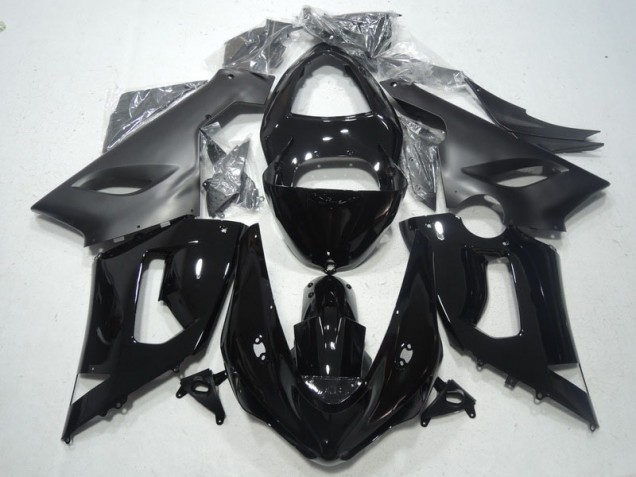 Noir Kit Carénages Motos & Plastique Kawasaki ZX6R 2005-2006 Noir Kit Carénages Motos & Plastique Kawasaki ZX6R 2005-2006