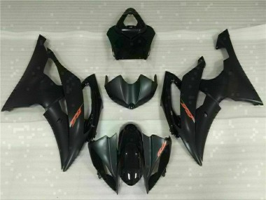 Noir Kit Carénages Motos & Plastique Yamaha R6 2008-2016
