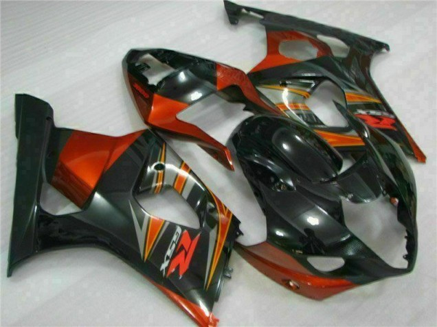 Noir Kit Carénages Motos Suzuki GSXR 1000 K3 2003-2004