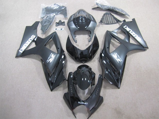 Noir Kit Carénages Motos Suzuki GSXR 1000 K7 2007-2008 Noir Kit Carénages Motos Suzuki GSXR 1000 K7 2007-2008