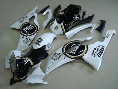 Noir Lucky Strike Carénage Moto Yamaha R6 2008-2016
