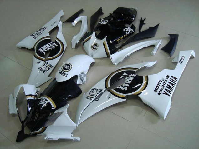 Noir Lucky Strike Carénage Moto Yamaha R6 2008-2016 Noir Lucky Strike Carénage Moto Yamaha R6 2008-2016
