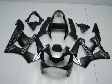 Noir Mat Argent Carénage Moto Honda CBR 900 RR 929 2000-2001