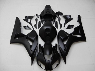 Noir Mat Carénage Moto Honda CBR 1000 RR 2006-2007