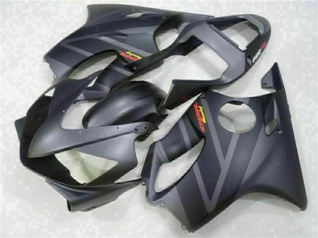 Noir Mat Carénage Moto Honda CBR 600 F4i 2001-2003 Noir Mat Carénage Moto Honda CBR 600 F4i 2001-2003