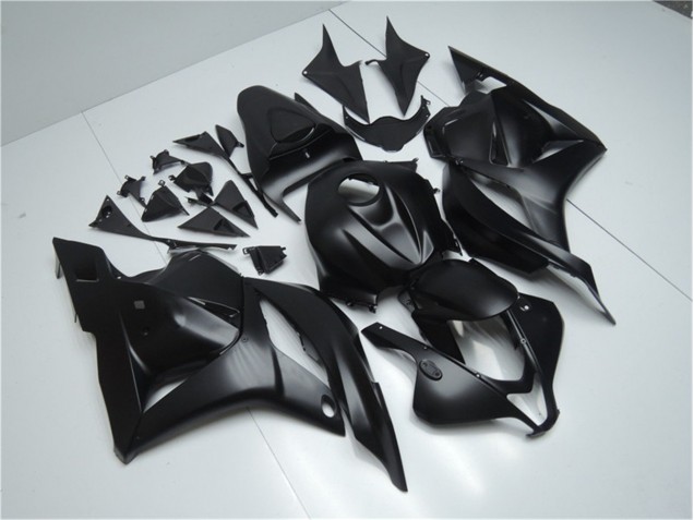 Noir Mat Carénage Moto Honda CBR 600 RR 2009-2012 Noir Mat Carénage Moto Honda CBR 600 RR 2009-2012