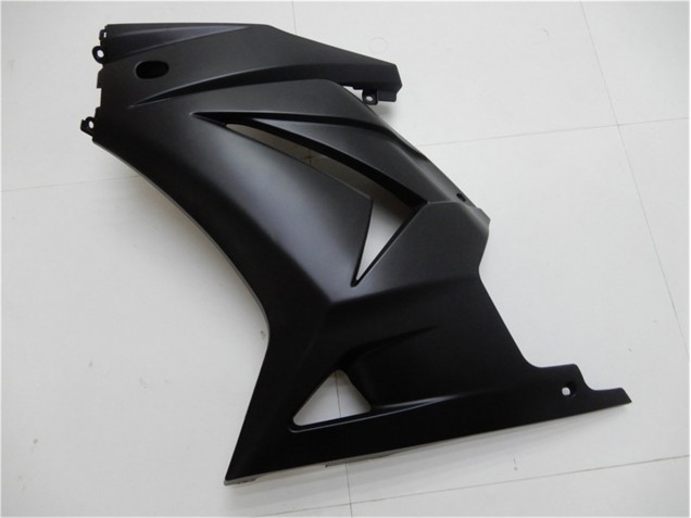 Noir Mat Carénage Moto Kawasaki EX250 2008-2012 Noir Mat Carénage Moto Kawasaki EX250 2008-2012