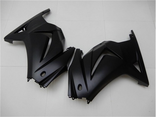 Noir Mat Carénage Moto Kawasaki EX250 2008-2012 Noir Mat Carénage Moto Kawasaki EX250 2008-2012