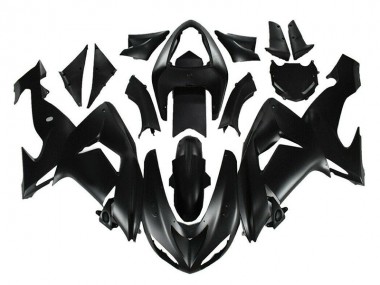 Noir Mat Carénage Moto Kawasaki ZX10R 2006-2007