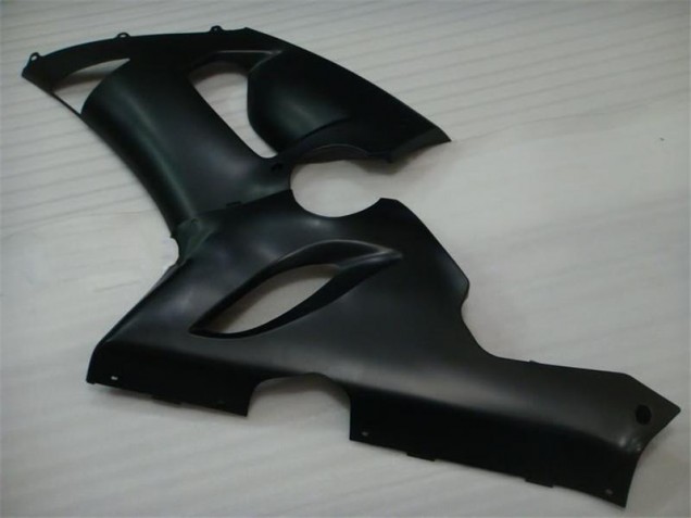 Noir Mat Carénage Moto Kawasaki ZX6R 2005-2006 Noir Mat Carénage Moto Kawasaki ZX6R 2005-2006