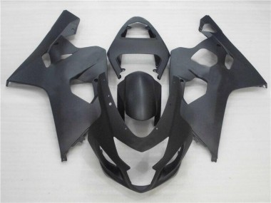 Noir Mat Carénage Moto Suzuki GSXR 600 / 750 K4 2004-2005