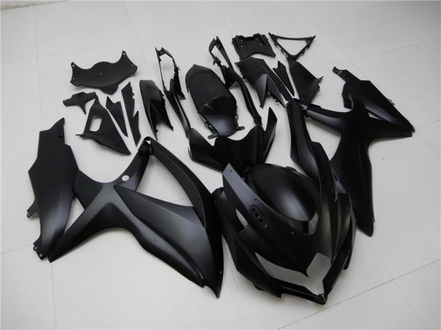 Noir Mat Carénage Moto Suzuki GSXR 600 / 750 K8 2008-2010 Noir Mat Carénage Moto Suzuki GSXR 600 / 750 K8 2008-2010