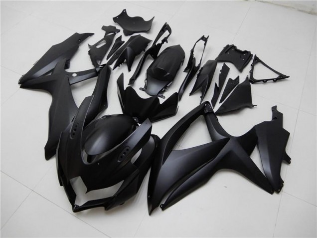 Noir Mat Carénage Moto Suzuki GSXR 600 / 750 K8 2008-2010 Noir Mat Carénage Moto Suzuki GSXR 600 / 750 K8 2008-2010