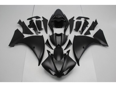 Noir Mat Carénage Moto Yamaha R1 2009-2011