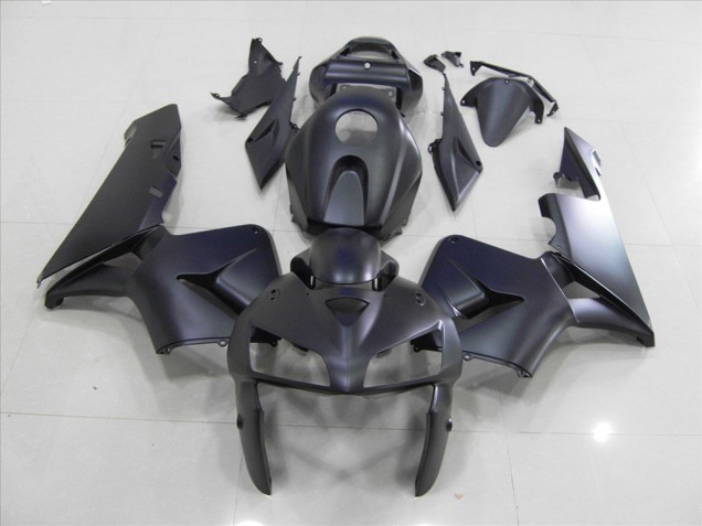 Noir Mat Carénages Moto Honda CBR 600 RR 2005-2006 Noir Mat Carénages Moto Honda CBR 600 RR 2005-2006