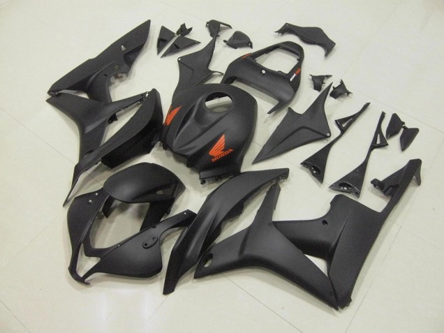 Noir Mat Carénages Moto Honda CBR 600 RR 2007-2008 Noir Mat Carénages Moto Honda CBR 600 RR 2007-2008