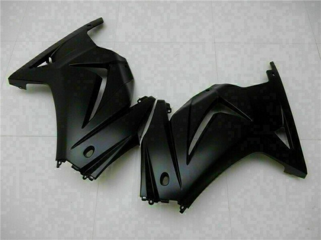Noir Mat Carénages Moto Kawasaki EX250 2008-2012 Noir Mat Carénages Moto Kawasaki EX250 2008-2012