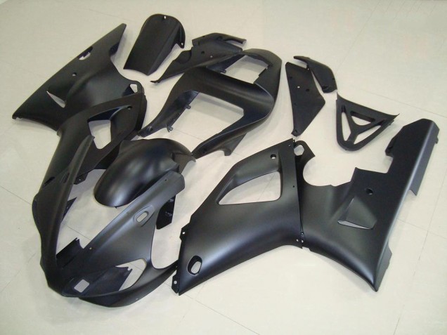 Noir Mat Carénages Moto Yamaha R1 2000-2001 Noir Mat Carénages Moto Yamaha R1 2000-2001