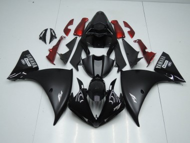 Noir Mat Carénages Moto Yamaha R1 2009-2011