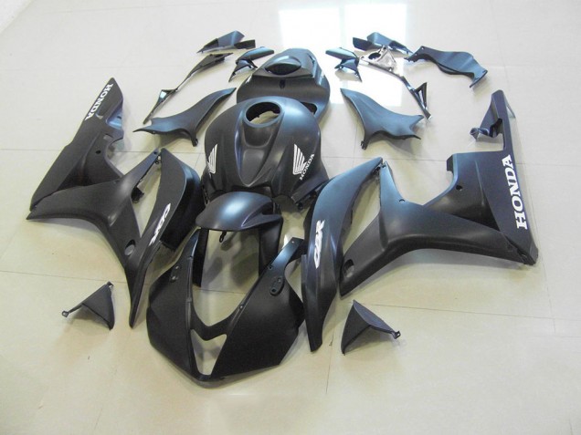 Noir Mat Courses Version Carénage Moto Honda CBR 600 RR 2007-2008 Noir Mat Courses Version Carénage Moto Honda CBR 600 RR 2007-2008