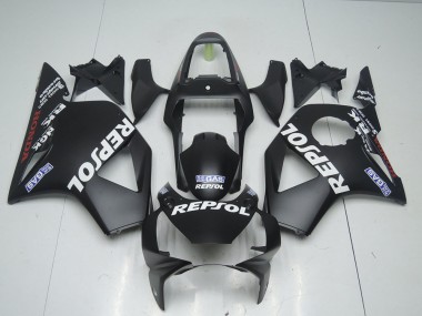 Noir Mat Repsol Carénage Moto Honda CBR 900 RR 954 2002-2003