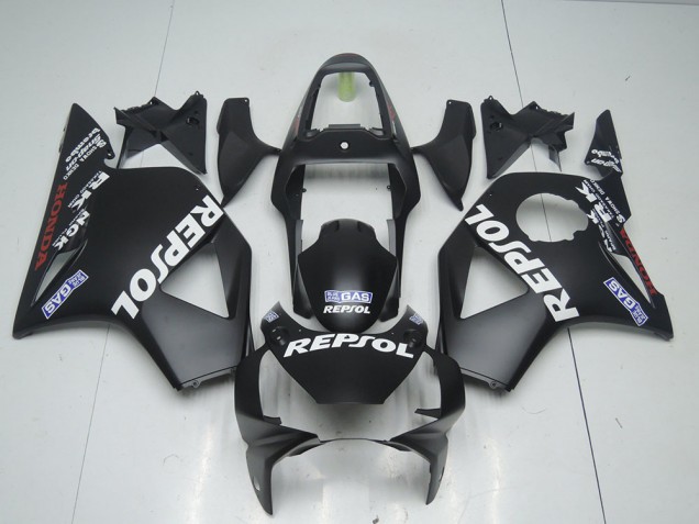 Noir Mat Repsol Carénage Moto Honda CBR 900 RR 954 2002-2003
