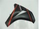 Noir Mat Rouge Carénage Moto Honda CBR 1000 RR 2008-2011 Noir Mat Rouge Carénage Moto Honda CBR 1000 RR 2008-2011