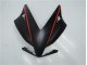 Noir Mat Rouge Carénage Moto Honda CBR 1000 RR 2012-2016