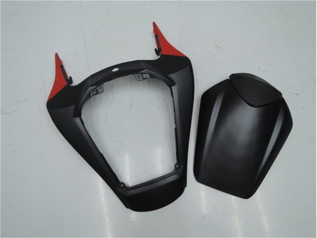 Noir Mat Rouge Carénage Moto Honda CBR 1000 RR 2012-2016