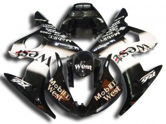 Noir Mobil West Carénage Moto Yamaha R6 2003-2005 Noir Mobil West Carénage Moto Yamaha R6 2003-2005