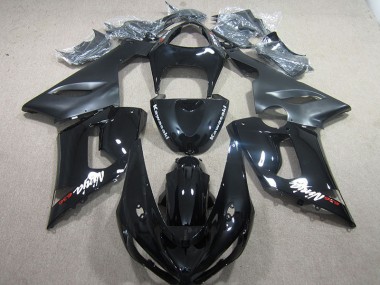 Noir Ninja 636 Carénage Moto Kawasaki ZX6R 2005-2006