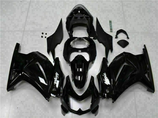 Noir Ninja Carénage Moto Kawasaki EX250 2008-2012 Noir Ninja Carénage Moto Kawasaki EX250 2008-2012