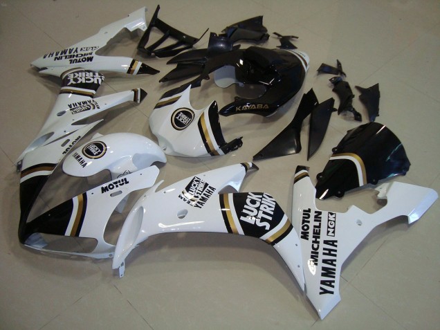 Noir Or Blanc Carénage Moto Yamaha R1 2004-2006 Noir Or Blanc Carénage Moto Yamaha R1 2004-2006