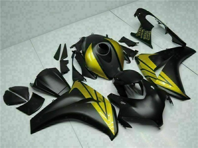 Noir Or Carénage Moto Honda CBR 1000 RR 2008-2011 Noir Or Carénage Moto Honda CBR 1000 RR 2008-2011