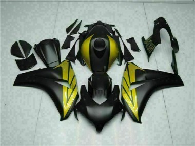 Noir Or Carénage Moto Honda CBR 1000 RR 2008-2011