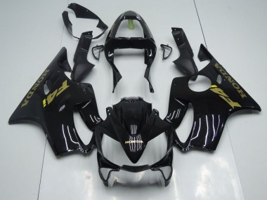 Noir Or Carénage Moto Honda CBR 600 F4i 2001-2003
