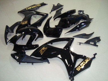 Noir Or Décalque Carénage Moto Suzuki GSXR 750 K6 2006-2007