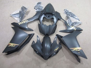 Noir Or Décalque Carénages Moto Yamaha R1 2007-2008