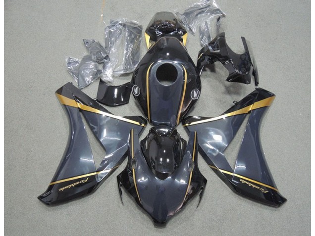 Noir Or Fireblade Carénage Moto Honda CBR 1000 RR 2008-2011 Noir Or Fireblade Carénage Moto Honda CBR 1000 RR 2008-2011