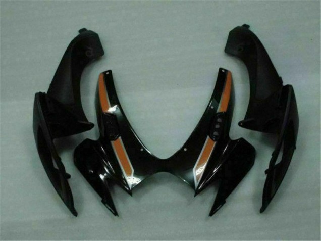 Noir Orange Carénage Moto Suzuki GSXR 600 / 750 K6 2006-2007 Noir Orange Carénage Moto Suzuki GSXR 600 / 750 K6 2006-2007