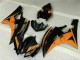 Noir Orange Carénage Moto Yamaha R6 2006-2007 Noir Orange Carénage Moto Yamaha R6 2006-2007